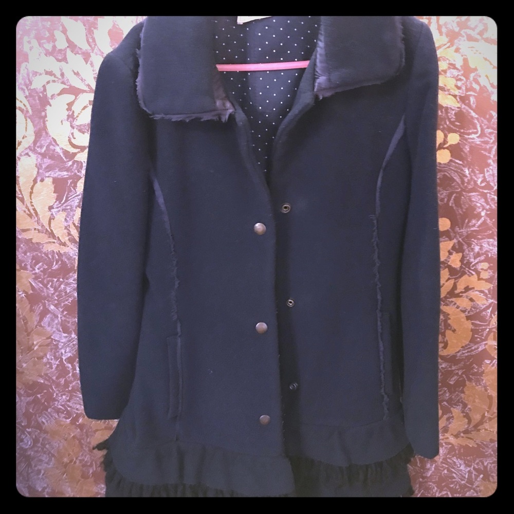 Monnalisa italian made wool coat🐳